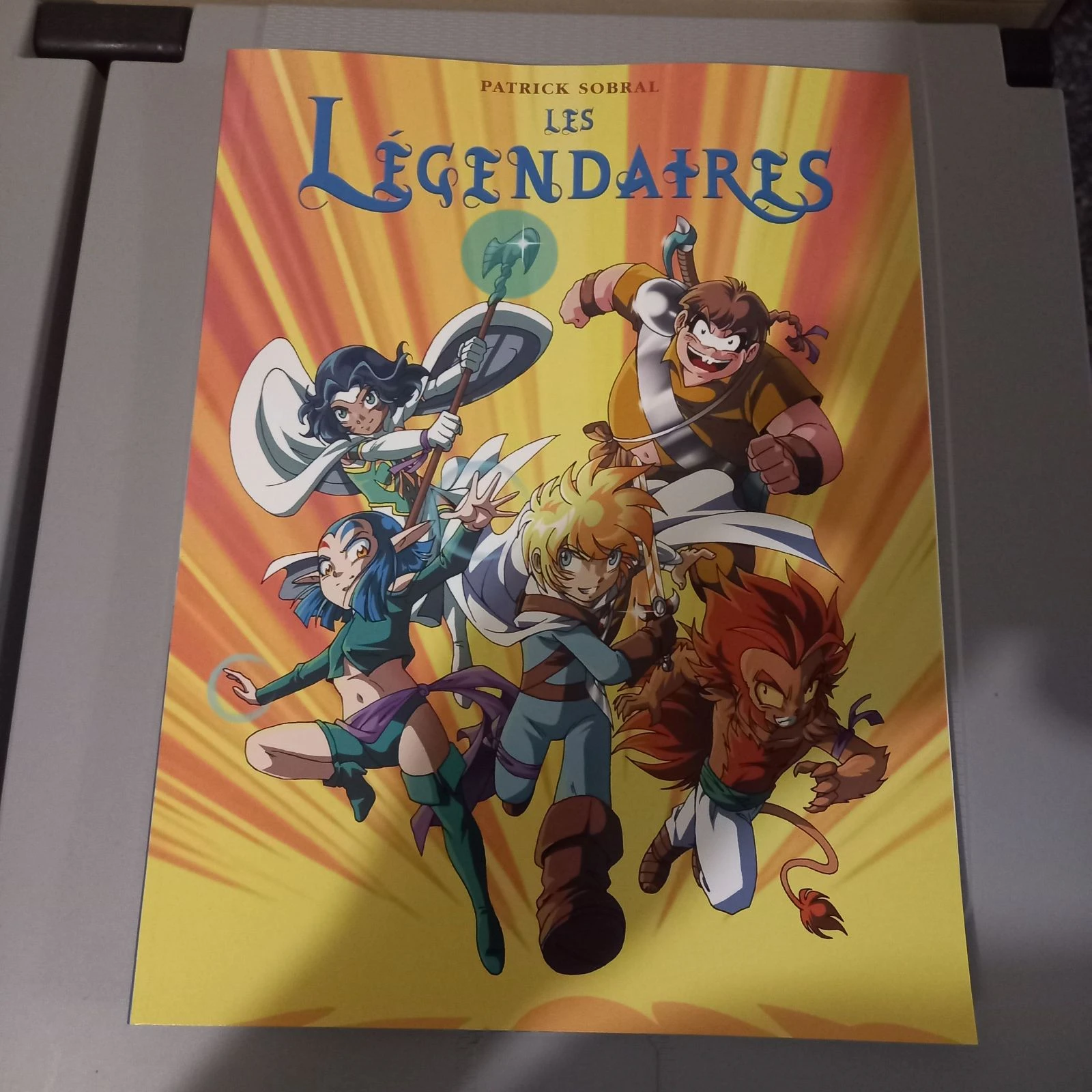 Bande dessinée : Les légendaires